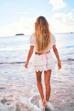 LoveShackFancy Quincy Mini Dress