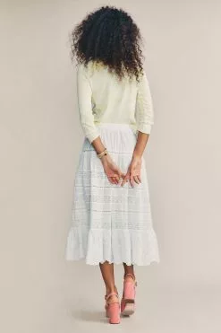 LoveShackFancy Donna Midi Skirt 7 LoveShackFancy Donna Midi Skirt