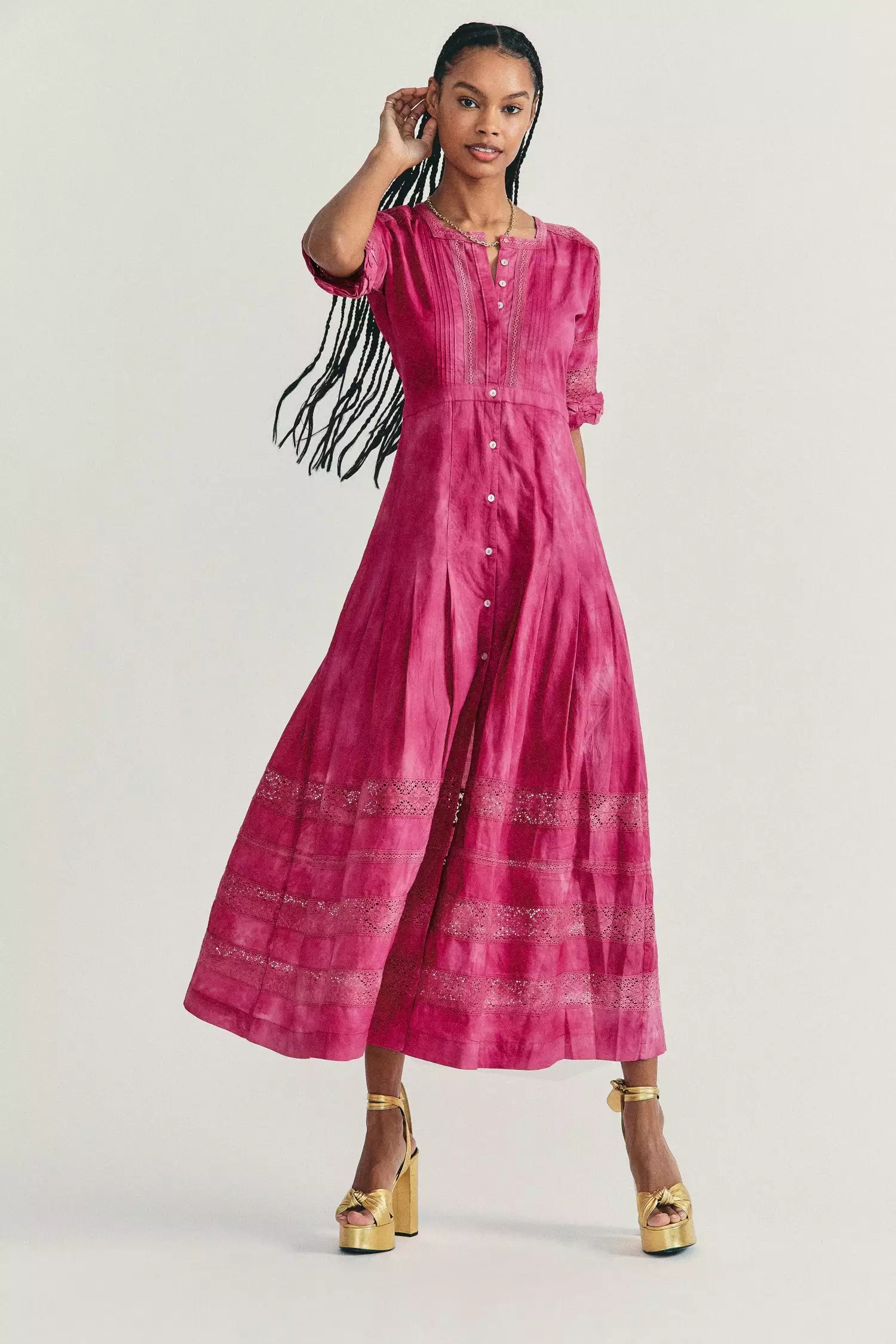 LoveShackFancy Beth Midi Dress 9 LoveShackFancy Beth Midi Dress