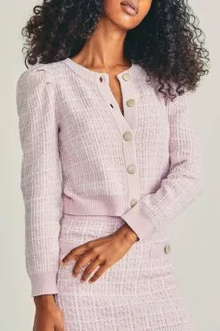 LoveShackFancy Daughter Cropped Caridgan