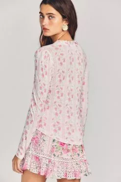 LoveShackFancy Toddy Henley Top Sale