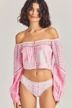 LoveShackFancy LSF X Stripe & Stare Days Of The Week Box Sleepwear