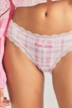 LoveShackFancy LSF X Stripe & Stare Days Of The Week Box Sleepwear