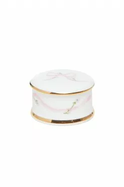 LoveShackFancy Bow Small Round Box
