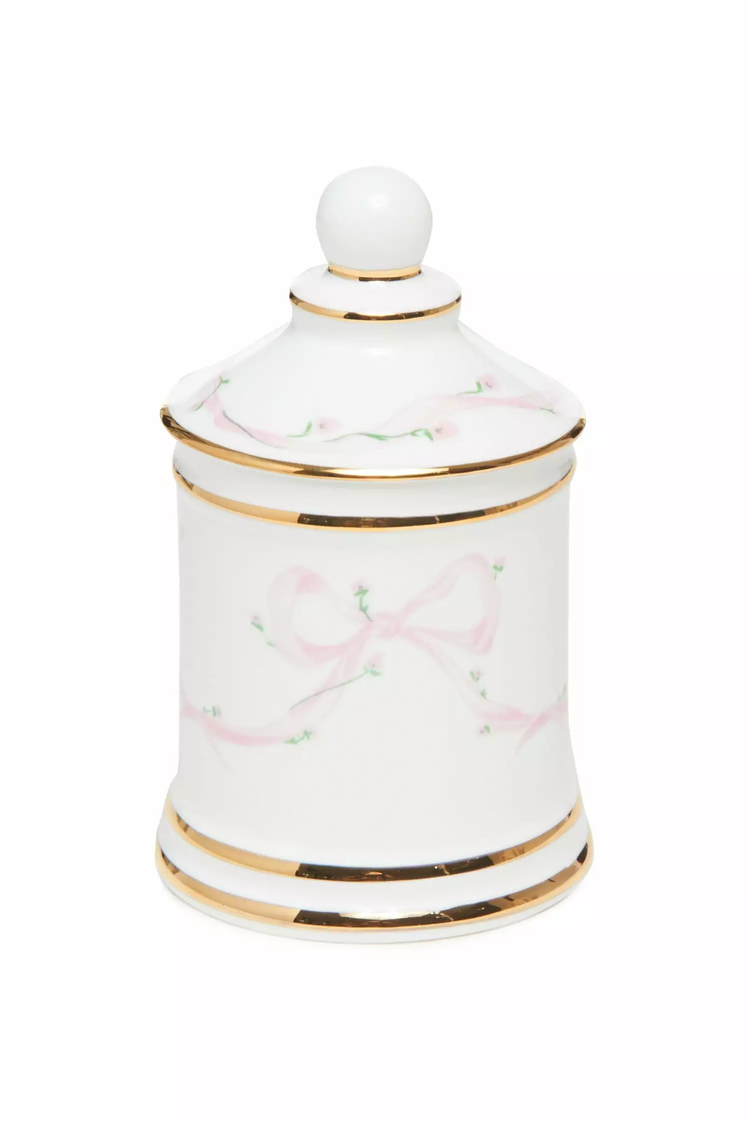 LoveShackFancy New Arrivals Bow Vanity Jar 1 LoveShackFancy New Arrivals Bow Vanity Jar