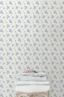 LoveShackFancy Ikat Rose Wallpaper