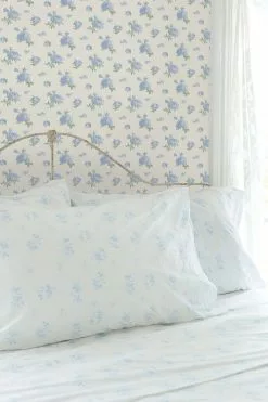 LoveShackFancy Ikat Rose Wallpaper