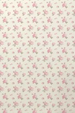 LoveShackFancy Ikat Rose Wallpaper