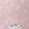 LoveShackFancy Chandelier Gates Wallpaper - EASTER PINK
