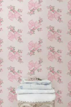 LoveShackFancy Rosa Beaux Wallpaper