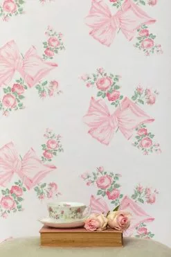 LoveShackFancy Rosa Beaux Wallpaper