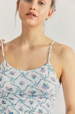 LoveShackFancy LSF X Stripe & Stare Cami And Underwear Set