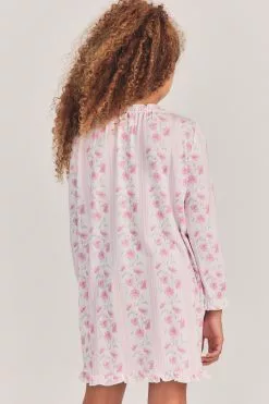 LoveShackFancy Sale LSF X Stripe & Stare Girls Long Nightdress