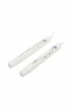 LoveShackFancy Blue Wildflower Candlestick Set