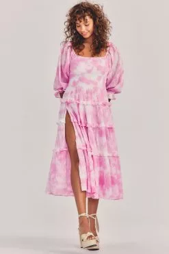 LoveShackFancy Capri Midi Dress