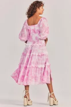 LoveShackFancy Capri Midi Dress