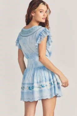 LoveShackFancy Fontana Mini Dress Dresses