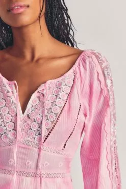 LoveShackFancy Chelie Mini Dress Sale