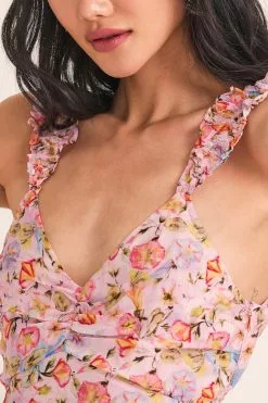 LoveShackFancy Desra Mini Dress