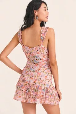 LoveShackFancy Desra Mini Dress