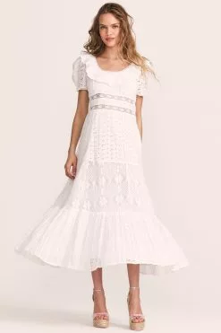 LoveShackFancy Stassie Maxi Dress New Arrivals