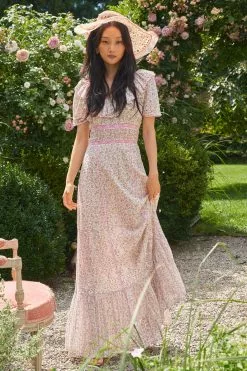 LoveShackFancy Stassie Maxi Dress