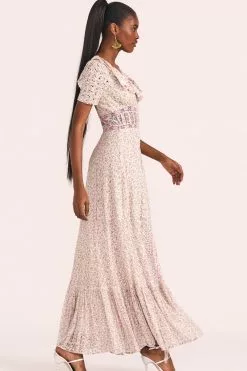LoveShackFancy Stassie Maxi Dress