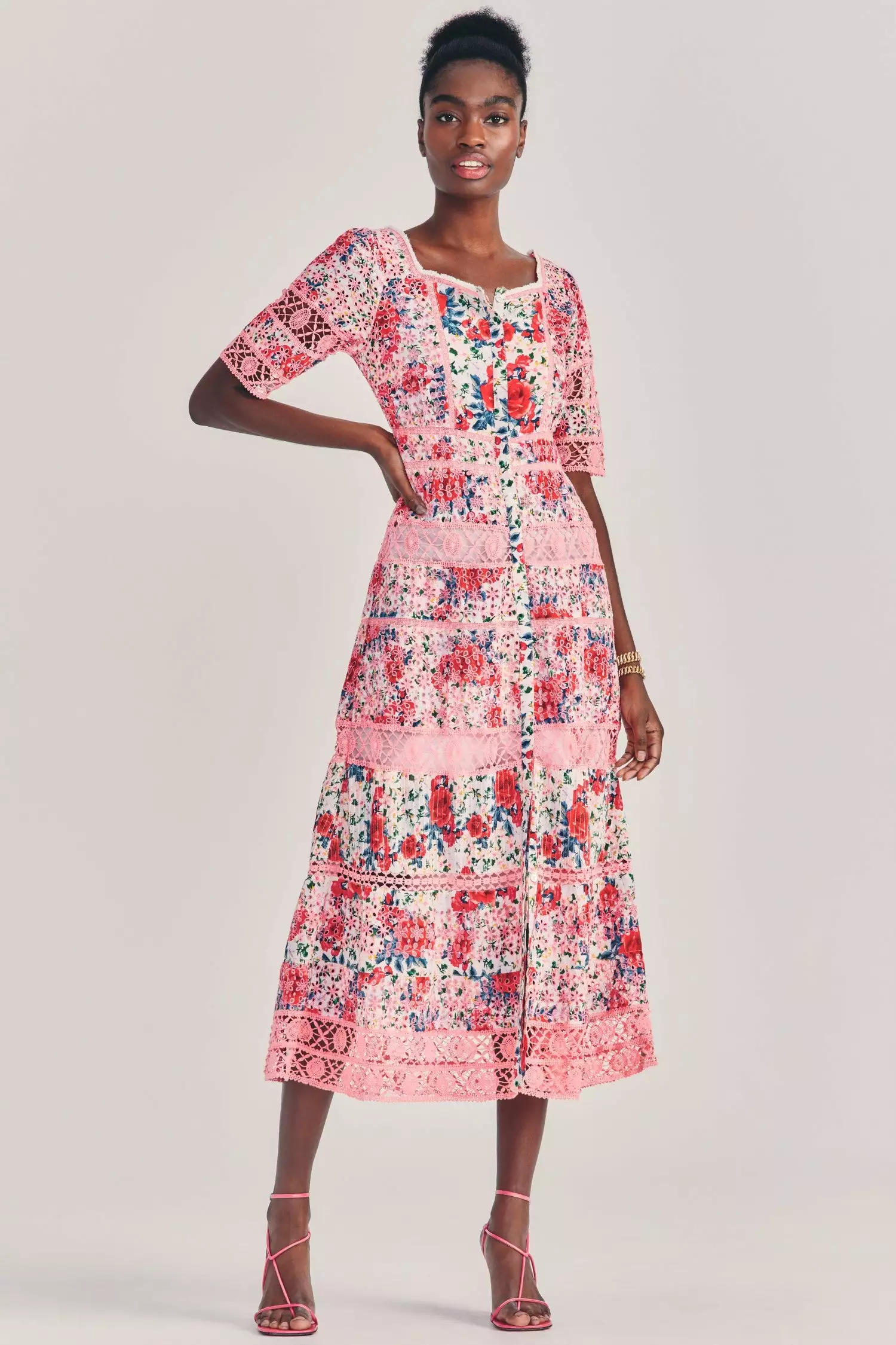 LoveShackFancy Carmie Victorian Midi Dress 2 LoveShackFancy Carmie Victorian Midi Dress