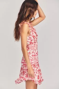 LoveShackFancy Seneca Silk Mini Dress Sale