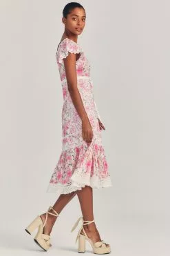 LoveShackFancy Sale Charles Midi Dress