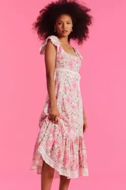 LoveShackFancy Sale Charles Midi Dress