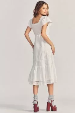 LoveShackFancy Charles Midi Dress