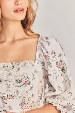 LoveShackFancy Toulon Midi Dress Sale