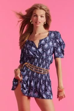 LoveShackFancy Brickell Mini Dress Dresses