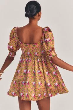 LoveShackFancy Bennington Mini Dress