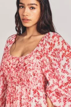 LoveShackFancy Sale Cosgrove Silk Maxi Dress