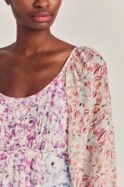 LoveShackFancy Sale Cosgrove Silk Maxi Dress