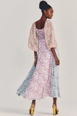 LoveShackFancy Sale Cosgrove Silk Maxi Dress