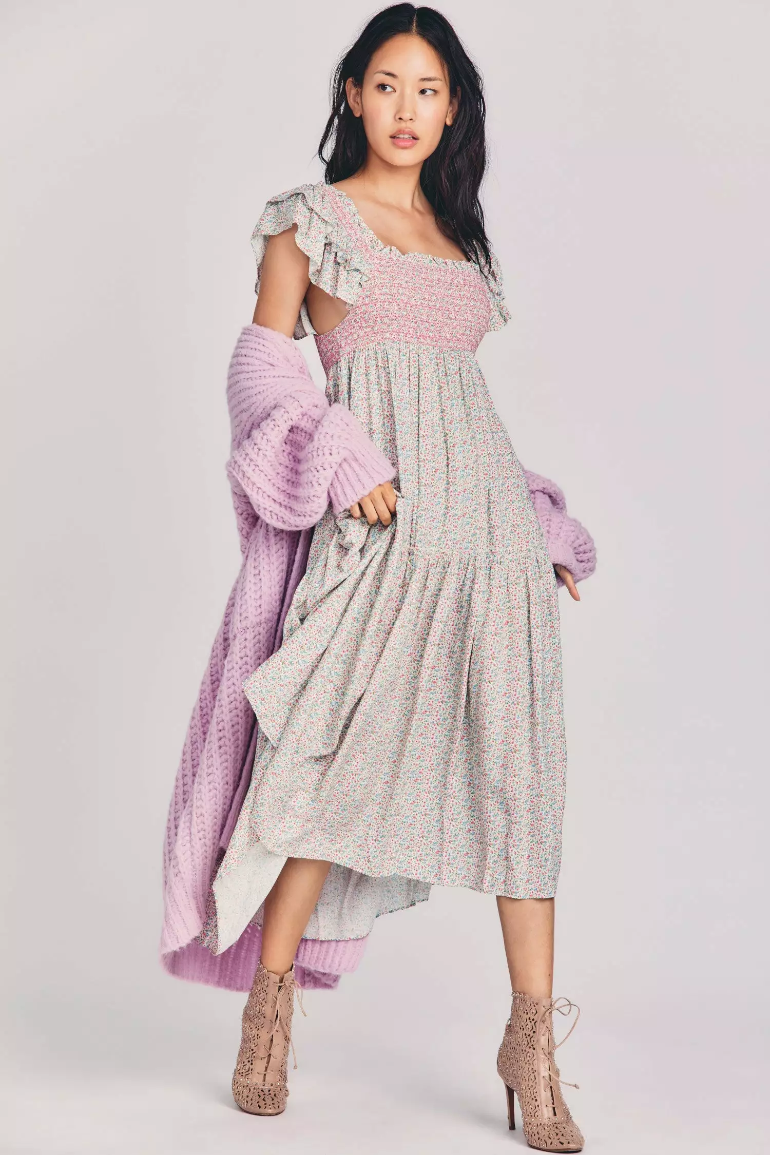 LoveShackFancy Sale Burnley Midi Dress 1 LoveShackFancy Sale Burnley Midi Dress