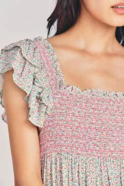 LoveShackFancy Sale Burnley Midi Dress