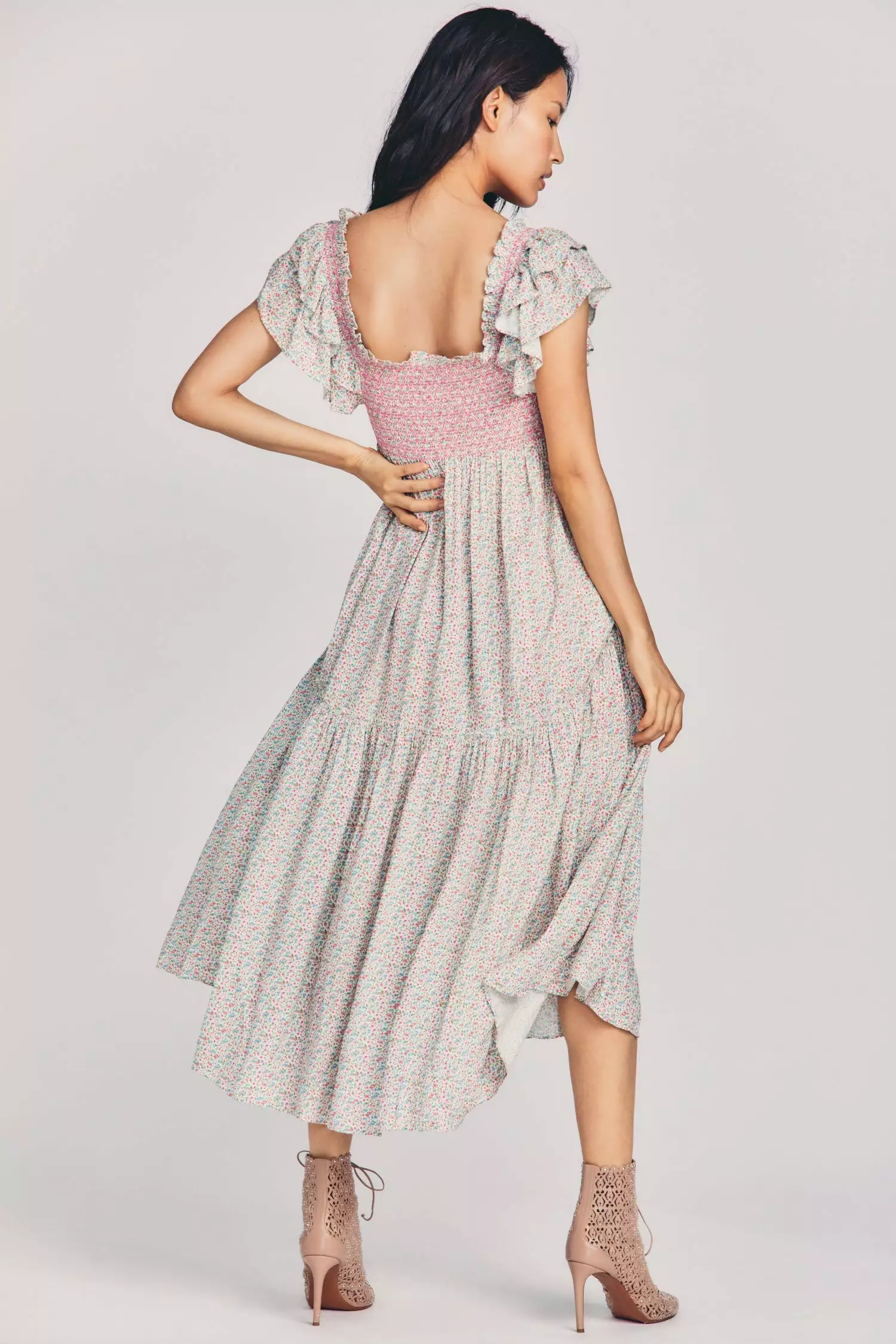 LoveShackFancy Sale Burnley Midi Dress 3 LoveShackFancy Sale Burnley Midi Dress