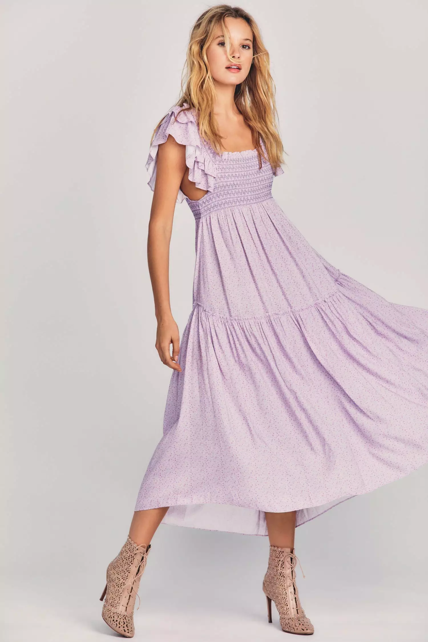 LoveShackFancy Burnley Midi Dress Dresses 2 LoveShackFancy Burnley Midi Dress Dresses