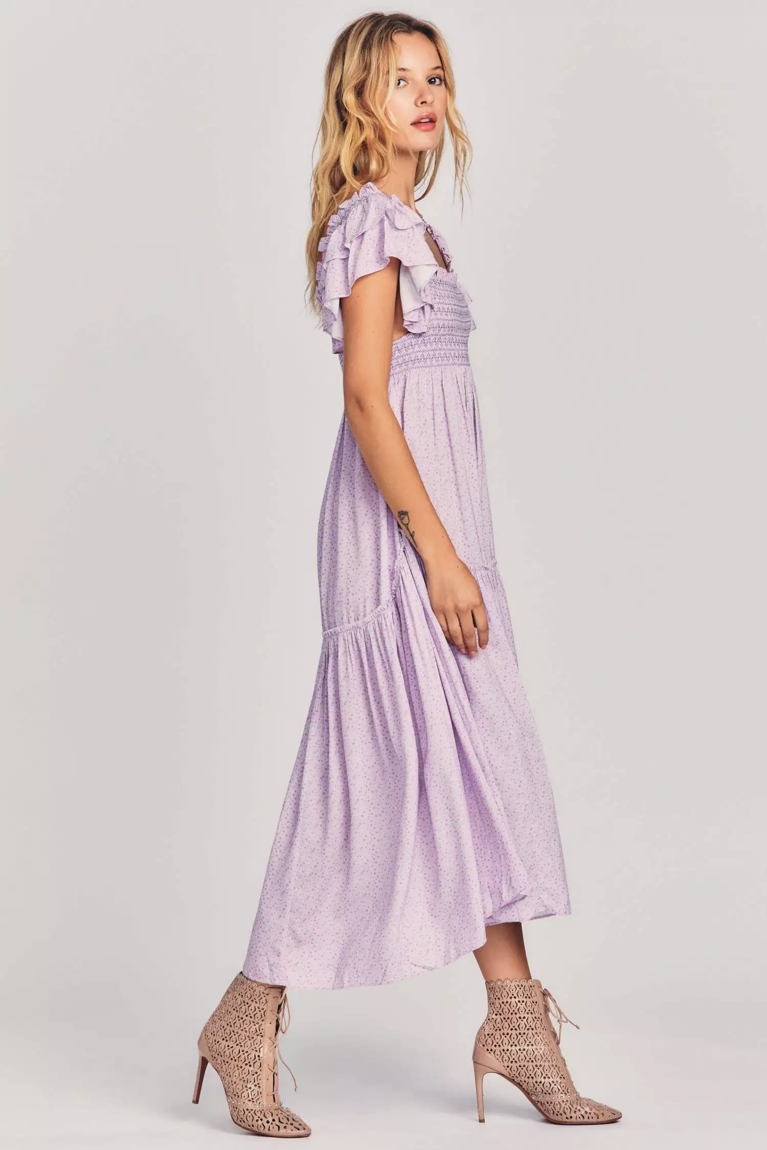 LoveShackFancy Burnley Midi Dress Dresses 4 LoveShackFancy Burnley Midi Dress Dresses