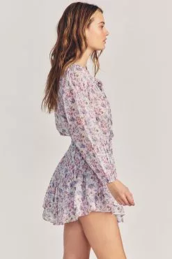 LoveShackFancy Banou Mini Dress