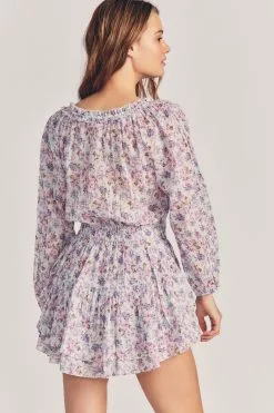 LoveShackFancy Banou Mini Dress