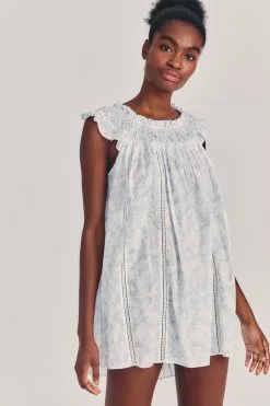 LoveShackFancy Sleepwear Finchley Mini Dress