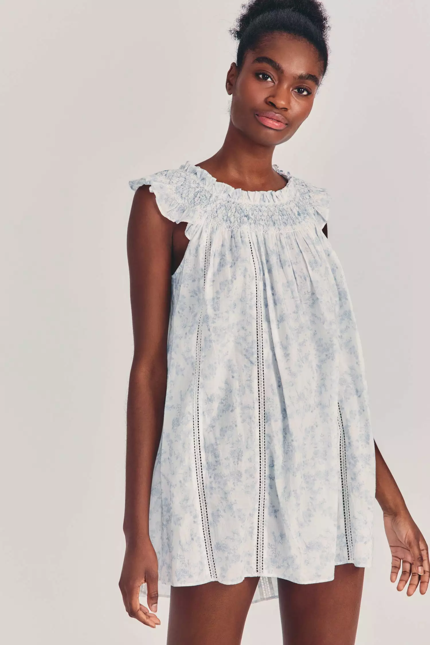 LoveShackFancy Sleepwear Finchley Mini Dress 2 LoveShackFancy Sleepwear Finchley Mini Dress