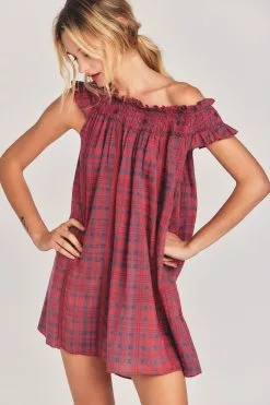 LoveShackFancy Sleepwear Finchley Mini Dress