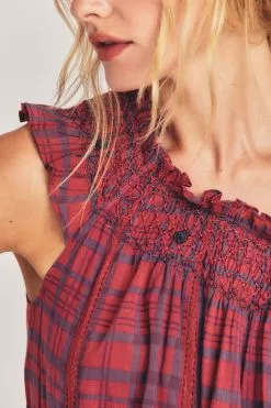 LoveShackFancy Sleepwear Finchley Mini Dress