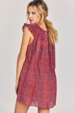 LoveShackFancy Sleepwear Finchley Mini Dress